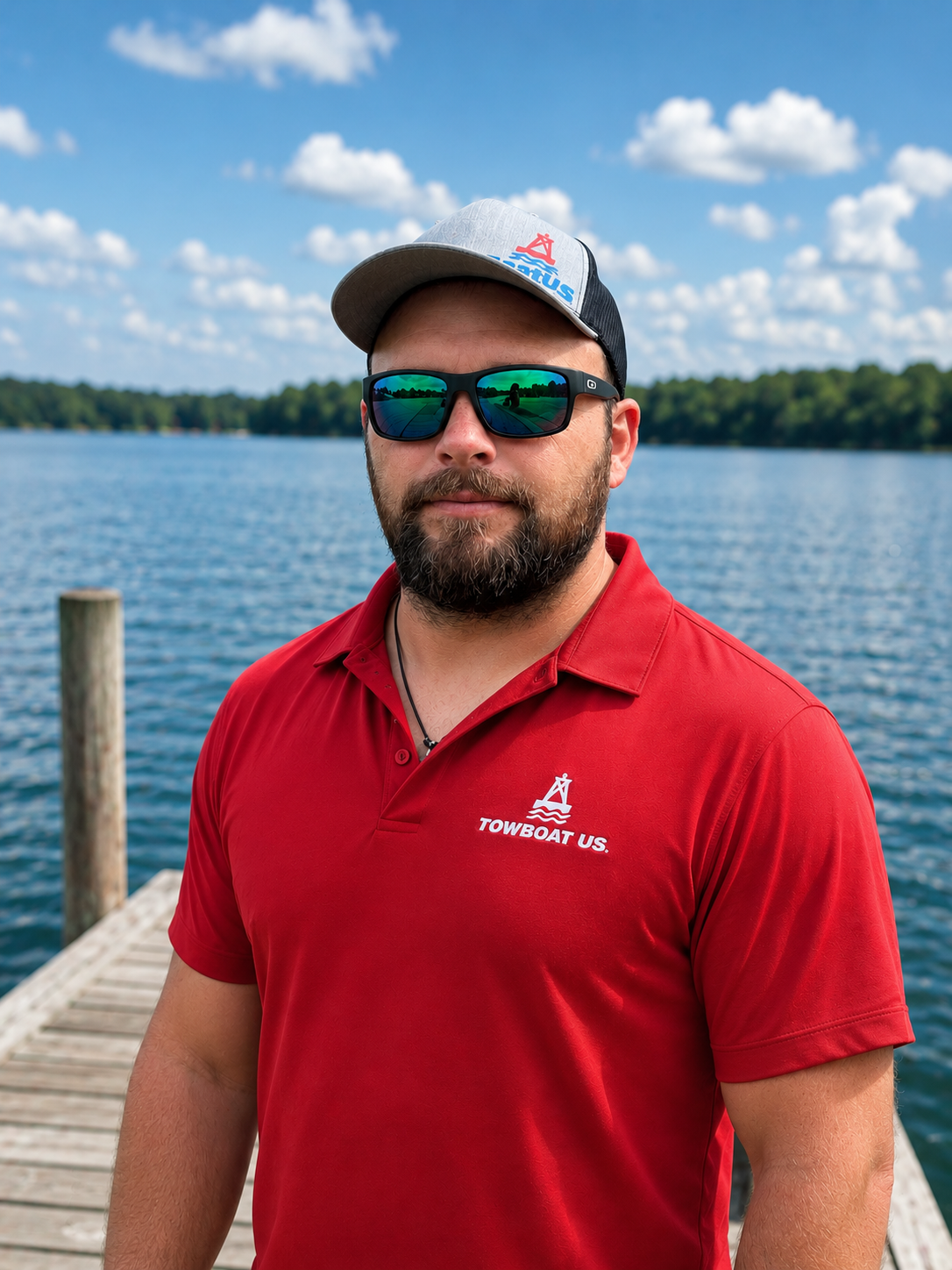 An image of Mike Hogg, operator of TowBoatUS Sam Rayburn 